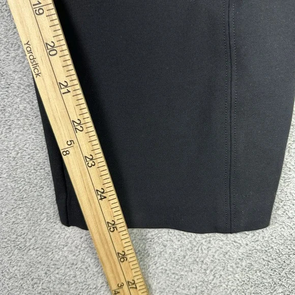 Spanx Slim Straight Perfect Pants Womens Medium Petite Black Stretch Career READ - Picture 8 of 11